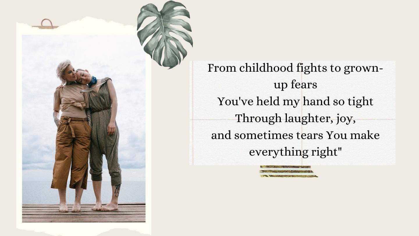 Sister Shayari in English