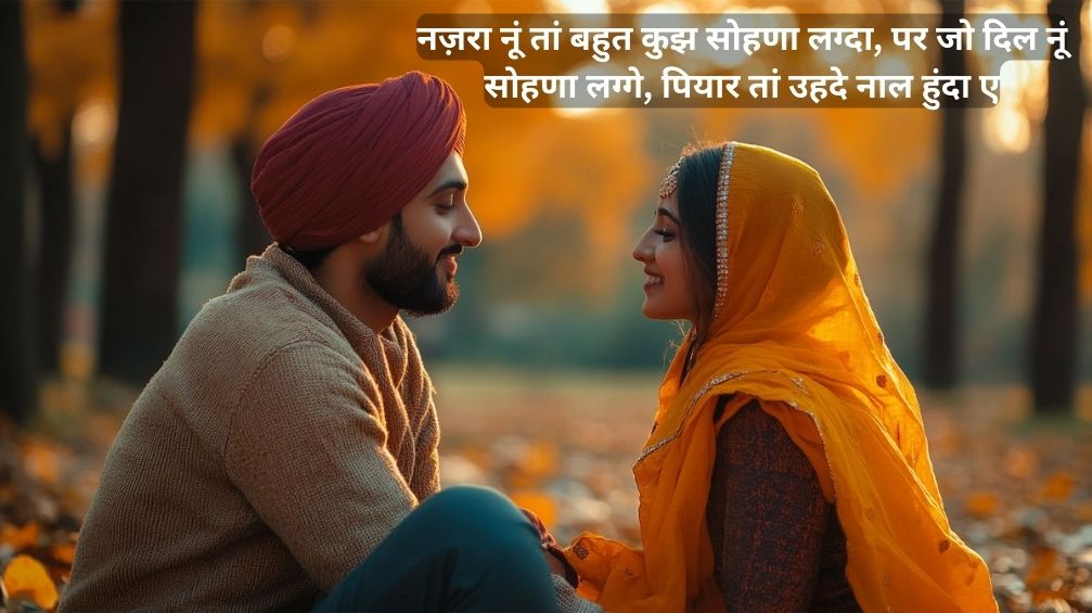 punjabi love shayari