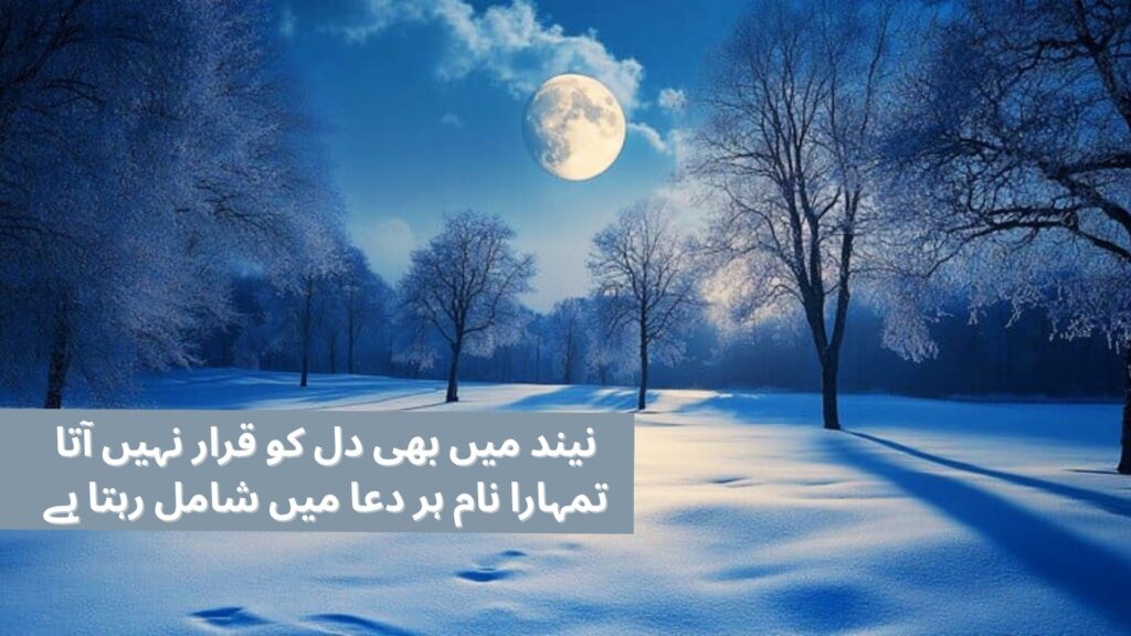 Good Night Shayari in Urdu